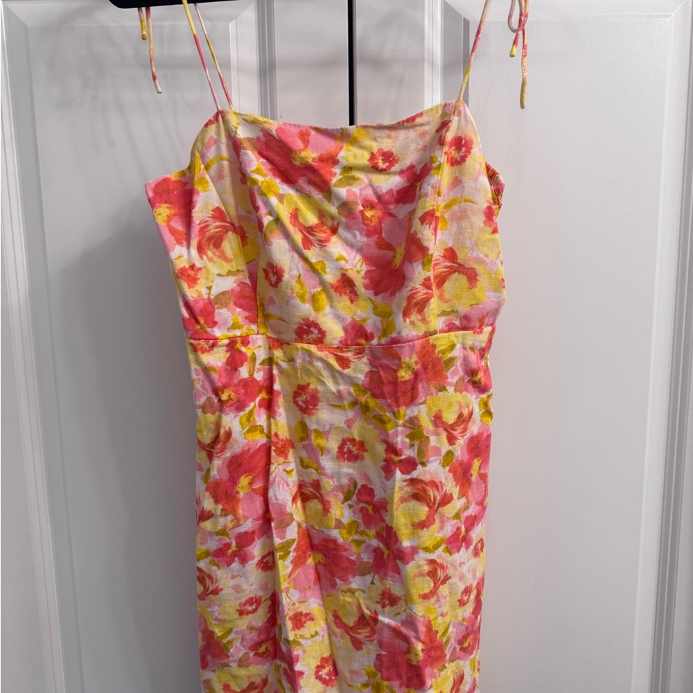 NWT Old Navy Floral Dress - Pink and Yellow